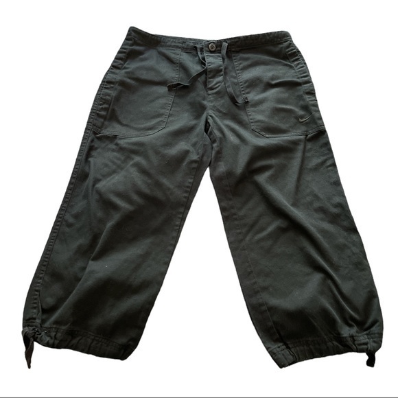 Nike Pants Sz Small Cropped Drawstring 6919